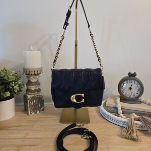 Coach Times Square Tabby – Navy (Style CW629)